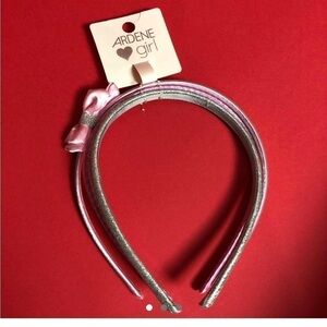 Pink and silver headband set 🤍💕​​​​​​​​​​​​​​​​​​​​​​​